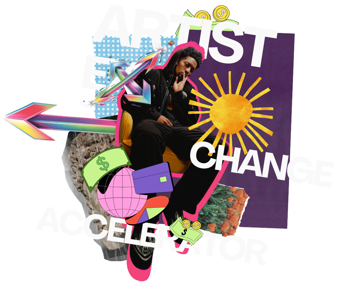 Artist Exchange Accelerator collage